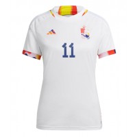 Dámy Fotbalový dres Belgie Yannick Carrasco #11 MS 2022 Venkovní Krátký Rukáv